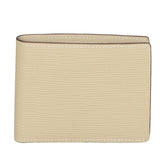 Marcolina 60895 1-BEIGE Portafoglio unisex in vera pelle Gave Lux