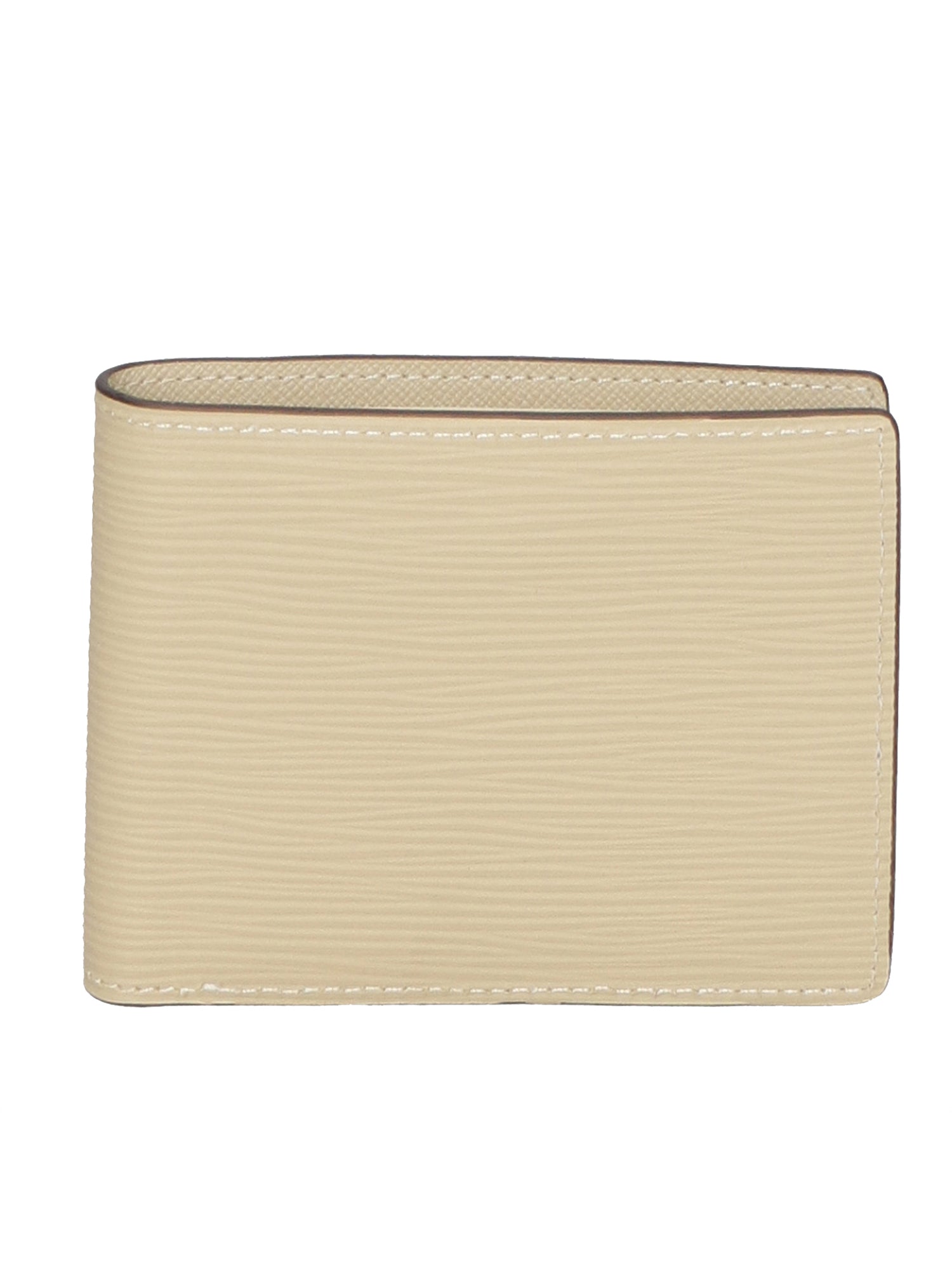 Marcolina 60895 1-BEIGE Portafoglio unisex in vera pelle Gave Lux