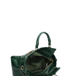 Borsa a mano da donna 100% PVC HEATHER -FOREST GREEN Marc Ellis