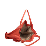 Aelia Borsa a spalla da donna Vera pelle 3312-D35 PAPAYA Gave Lux