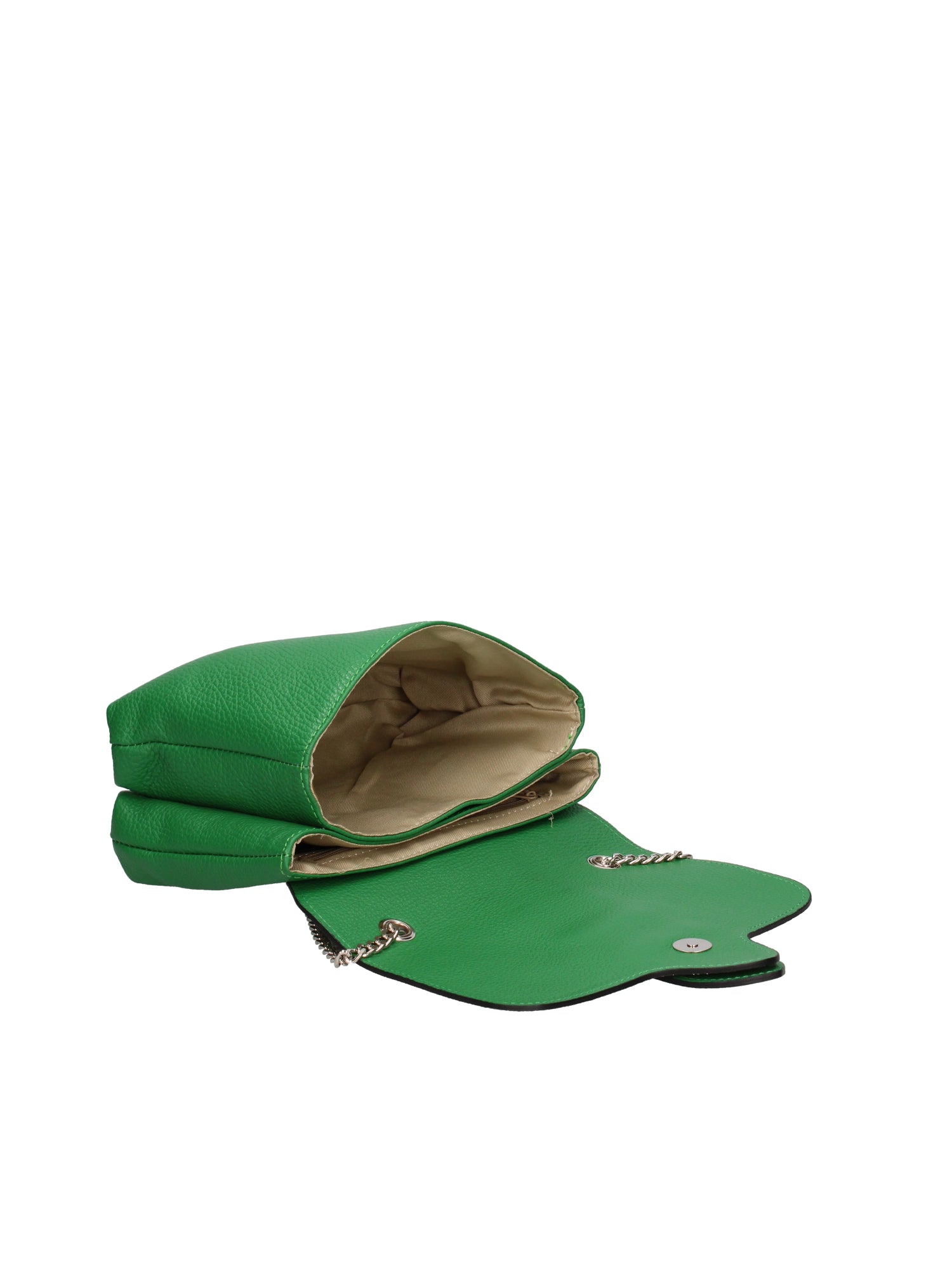 Caelia Borsa a tracolla da donna Vera pelle 194942-VERDE+VERDE Gave Lux