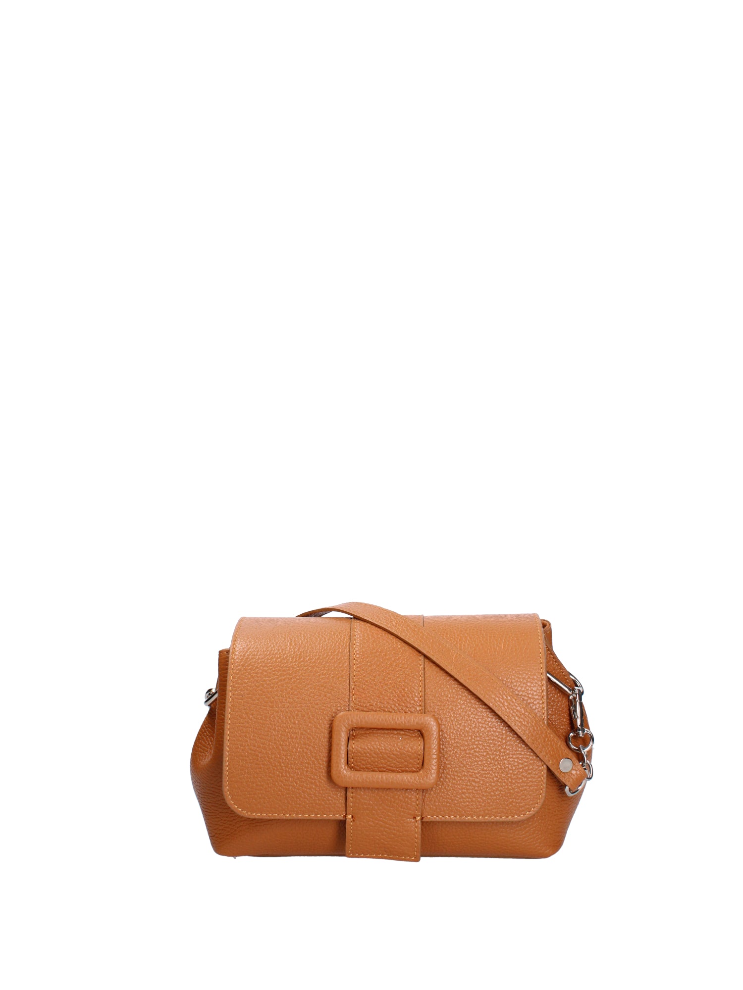Borsa a tracolla da donna Vera pelle 07143-D44 CUOIO Roberta Rossi