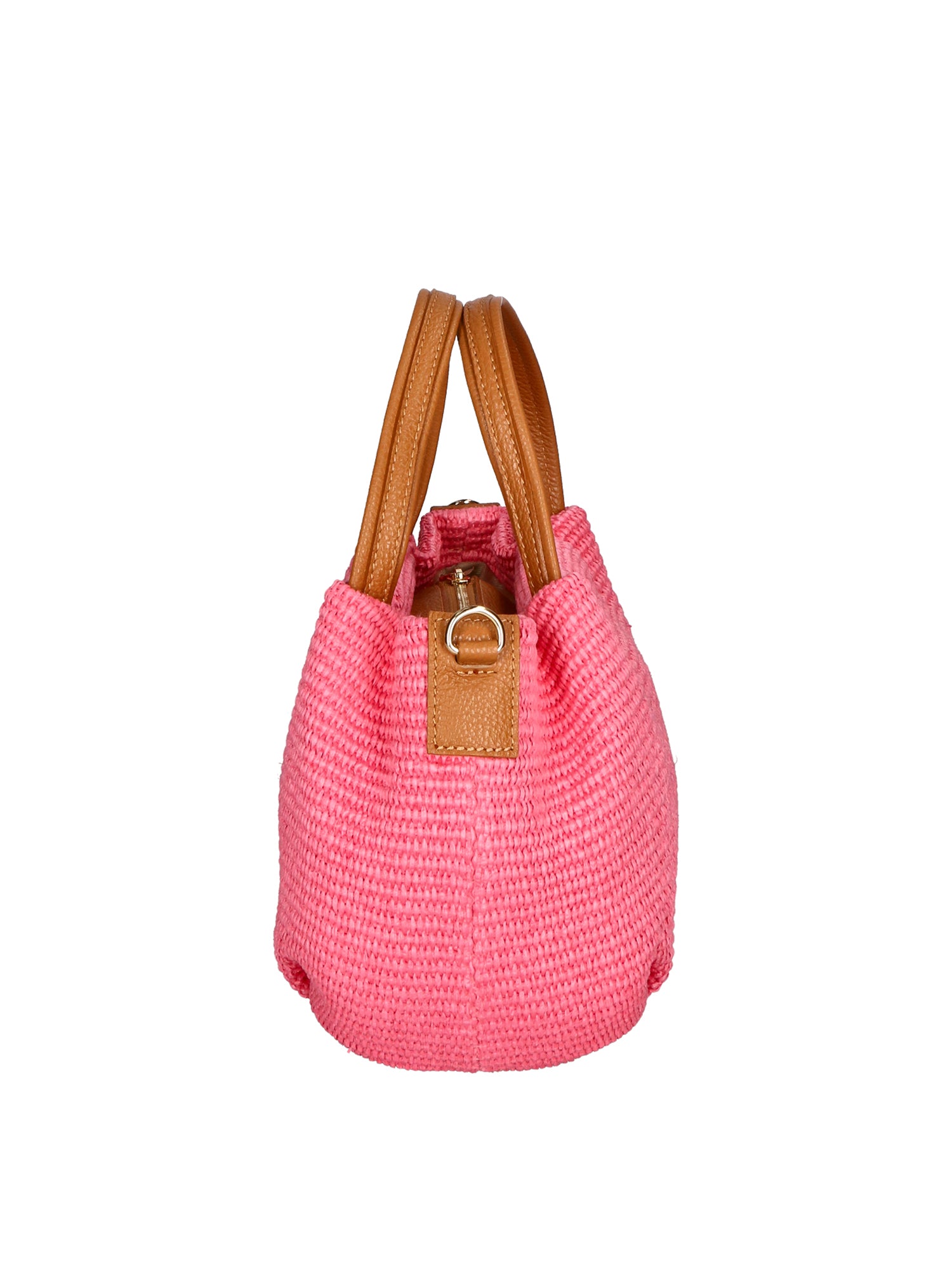 Allegra Borsa a mano da donna Pelle e Paglia 05116-308 BARBIE CUOIO S44 Gave Lux