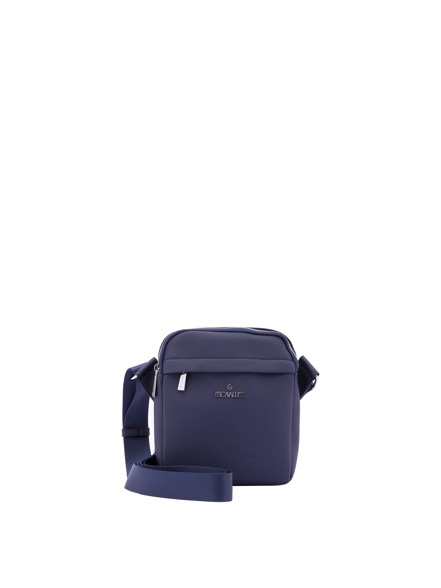 Borsa a tracolla da uomo 100% poliestere BC1096-BLU B Cavalli