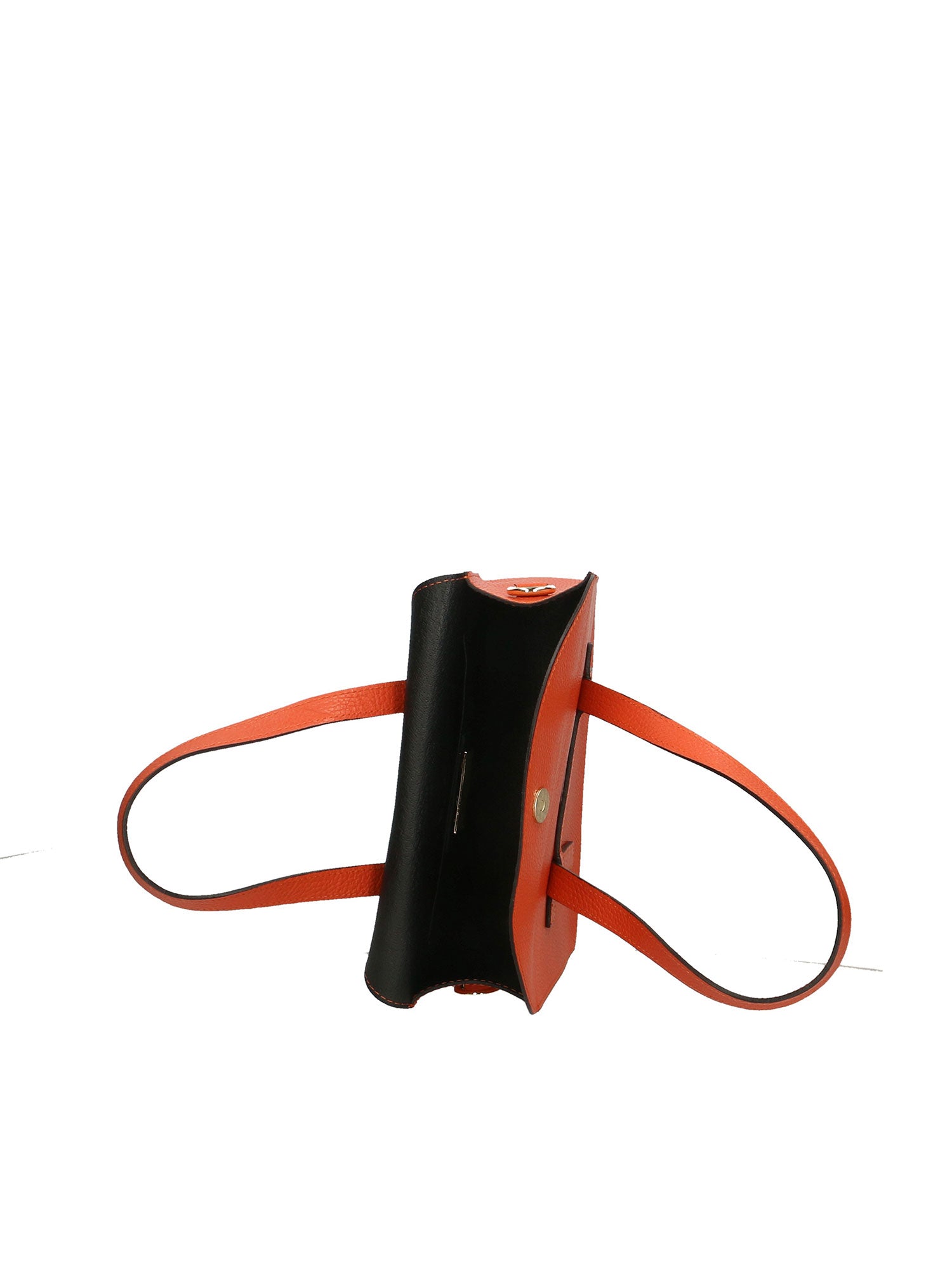 Cielia Borsa a mano da donna Vera pelle 191148-ARANCIO Gave Lux