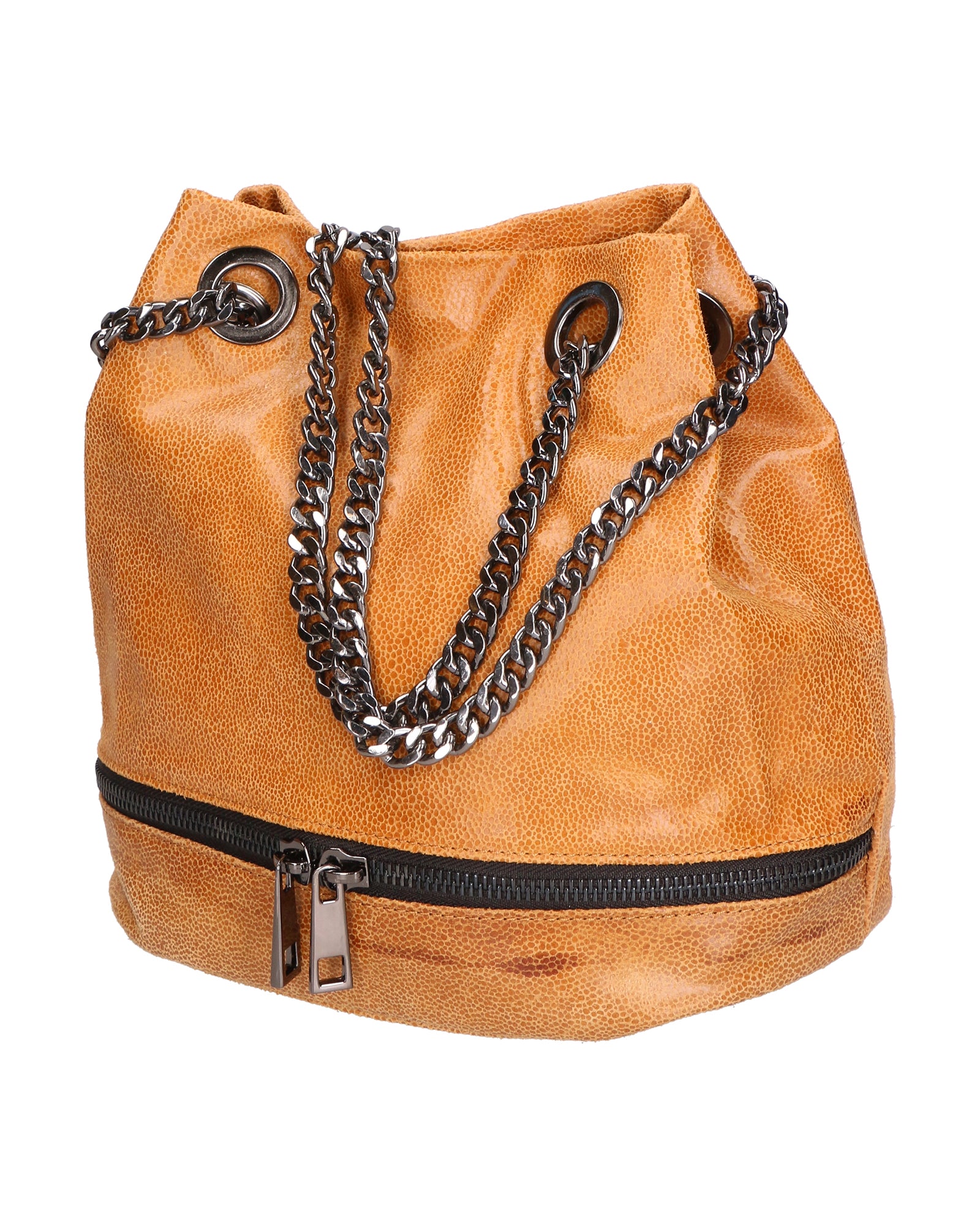 Cora Borsa a spalla da donna Vera pelle 1131-CUOIO Gave Lux