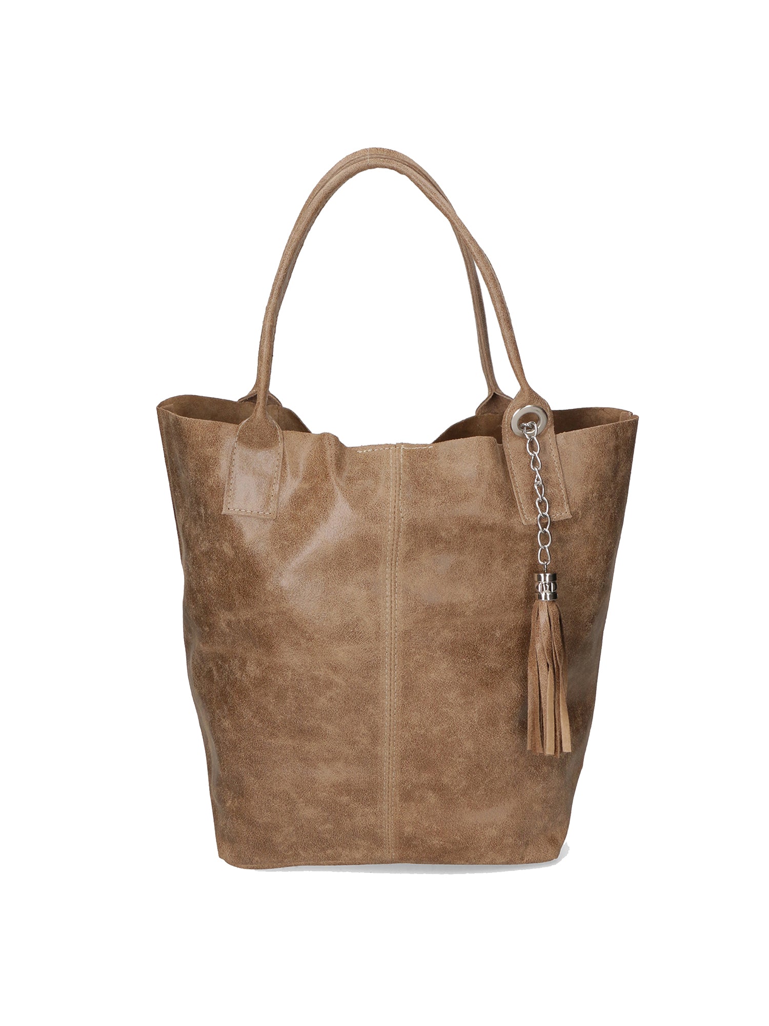 Althea Borsa a mano da donna Vera pelle 5190-009 TAUPE SCURO Gave Lux