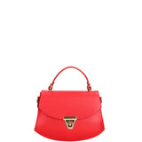 Borsa a mano da donna 100% vera pelle 07202-P 614 ROSSO FERRARI Roberta Rossi