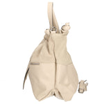 Firenze Borsa a mano da donna Vera pelle 01838-D37 LATTE MILK Gave Lux
