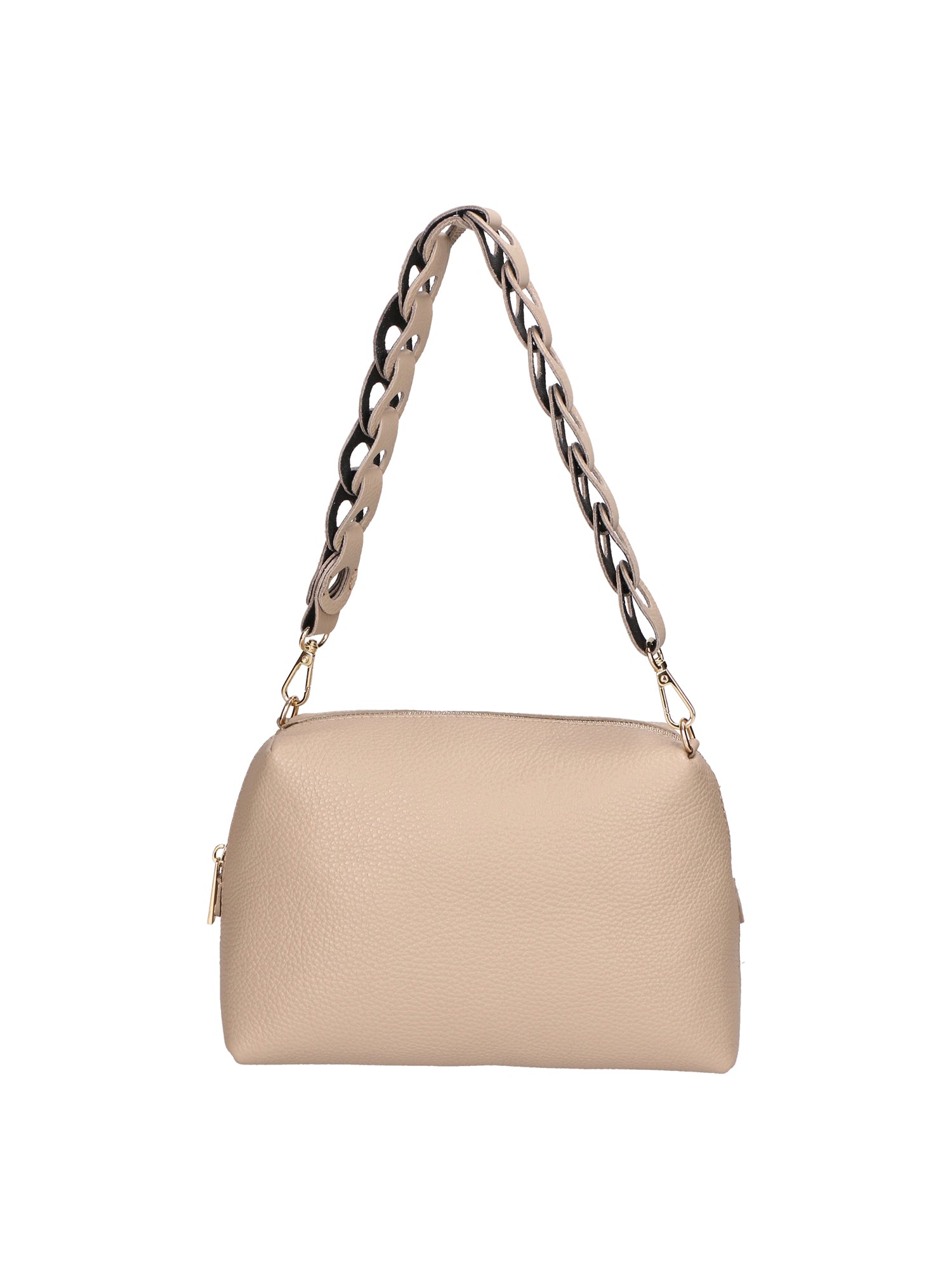 Livia Borsa a spalla da donna Vera pelle 06443-CAPPUCCINO Gave Lux