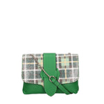 Caelia Borsa a tracolla da donna Vera pelle 194942-VERDE+VERDE Gave Lux