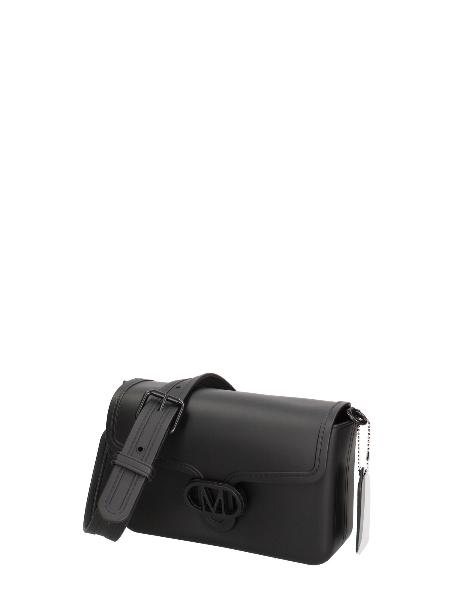 Borsa a tracolla da donna 100% gomma FLAT BUBLE-BLACK-BLACK Marc Ellis