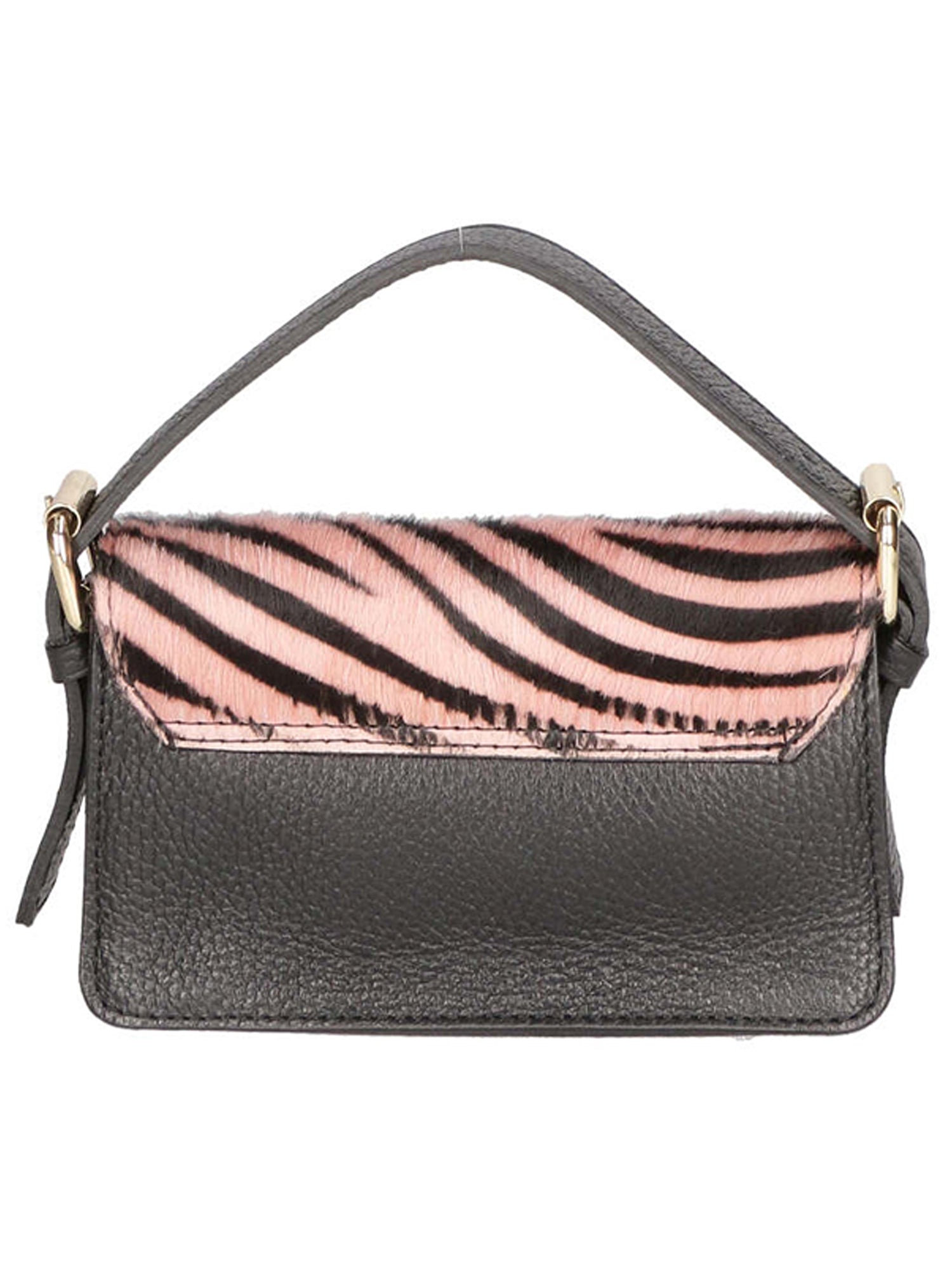 Aleide Borsa a mano da donna Vera pelle 04858-ZEBRA ROSA Gave Lux