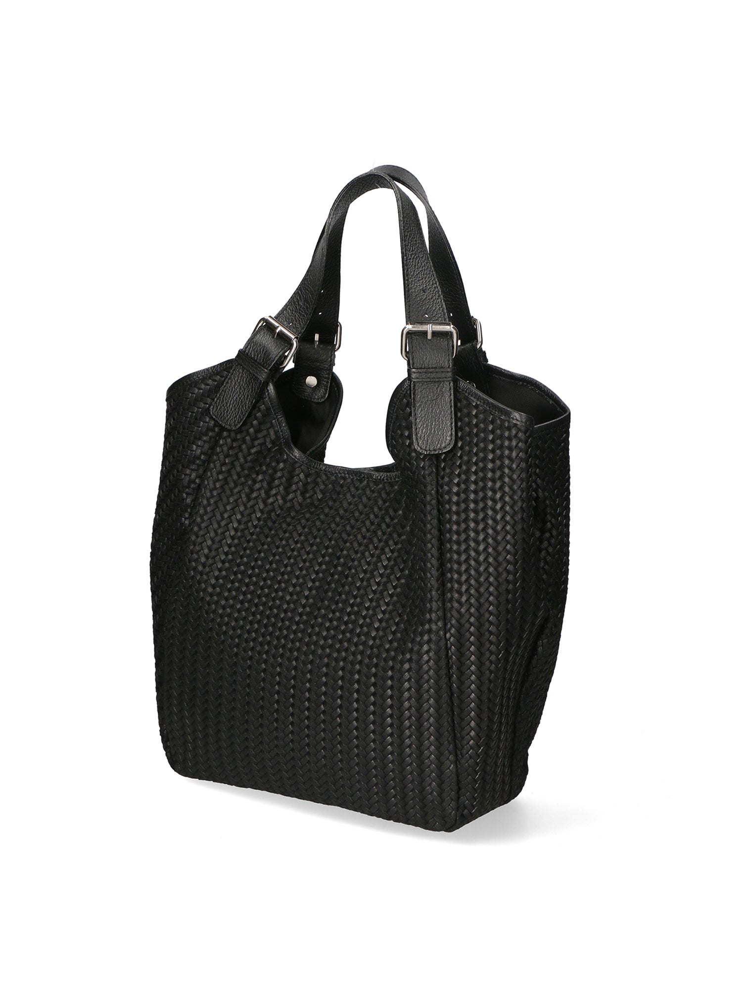 Elettra Borsa a mano da donna Vera pelle 80050-NERO Gave Lux