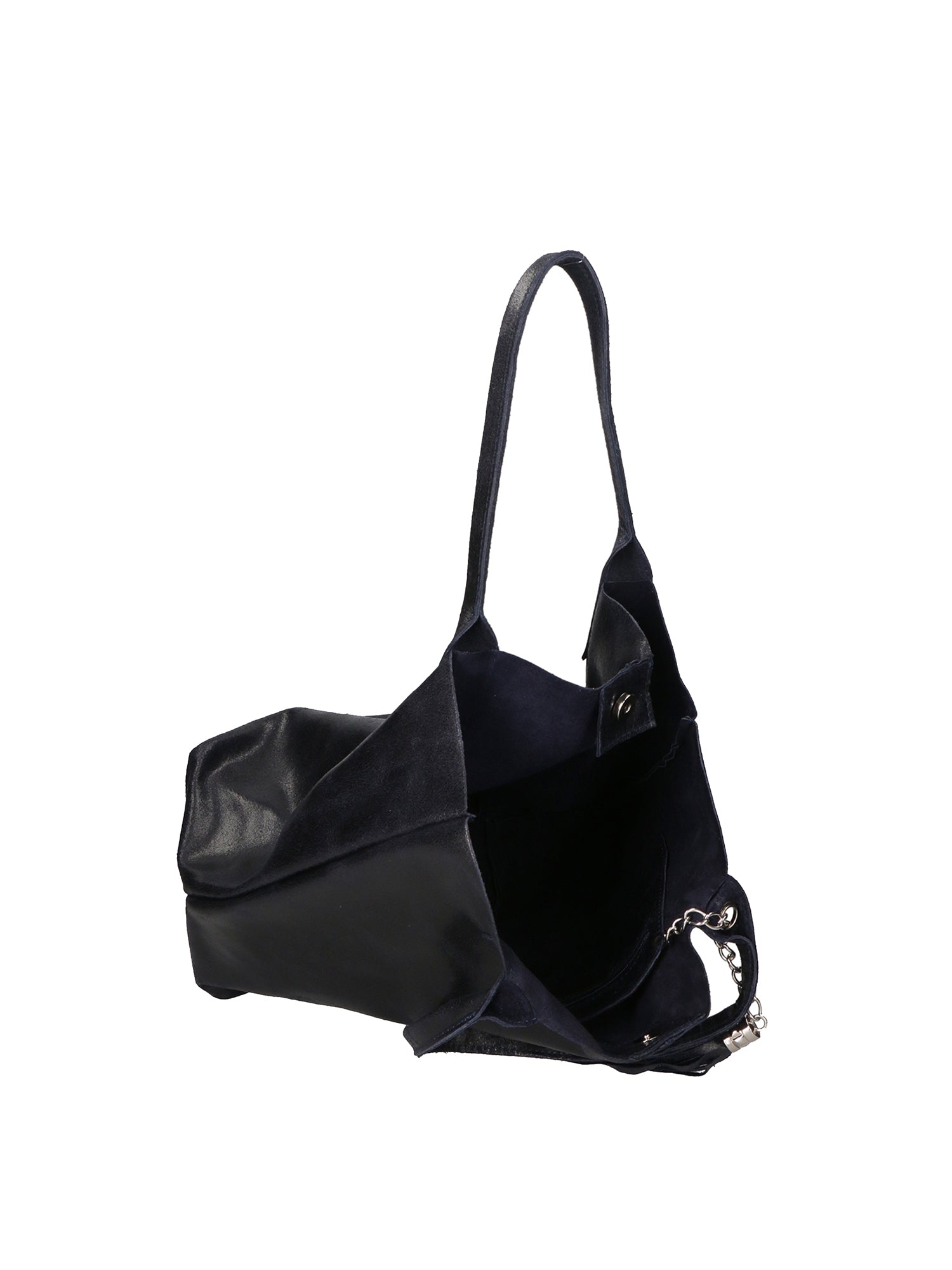 Althea Borsa a mano da donna Vera pelle 5190-012 BLU JEANS Gave Lux