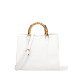 Borsa a spalla da donna Ecopelle vegana DC3333-3-WHITE Diana&co