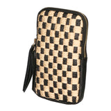 Alessandria Borsa a tracolla da donna Paglia Tabru 05001-NERO BEIGE Gave Lux