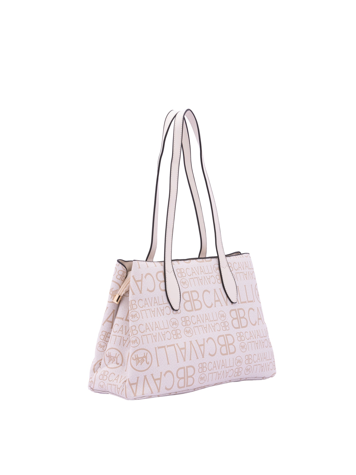 Borsa a spalla da donna Ecopelle BC1369-BIANCO B Cavalli