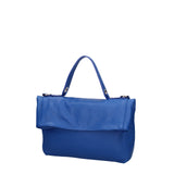 Borsa a spalla da donna Vera pelle 07159-D22 BLUETTE Viola Castellani