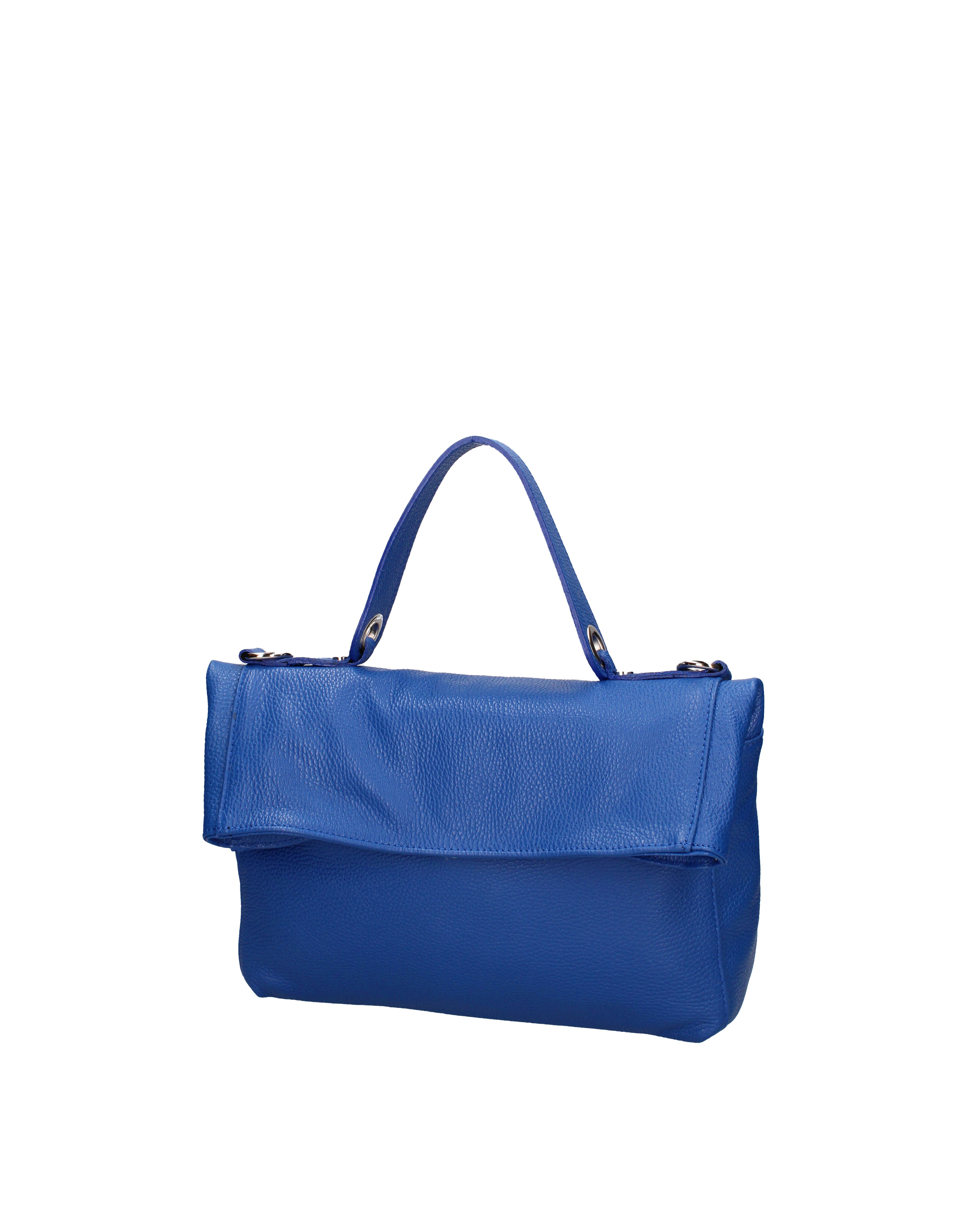 Borsa a spalla da donna Vera pelle 07159-D22 BLUETTE Viola Castellani