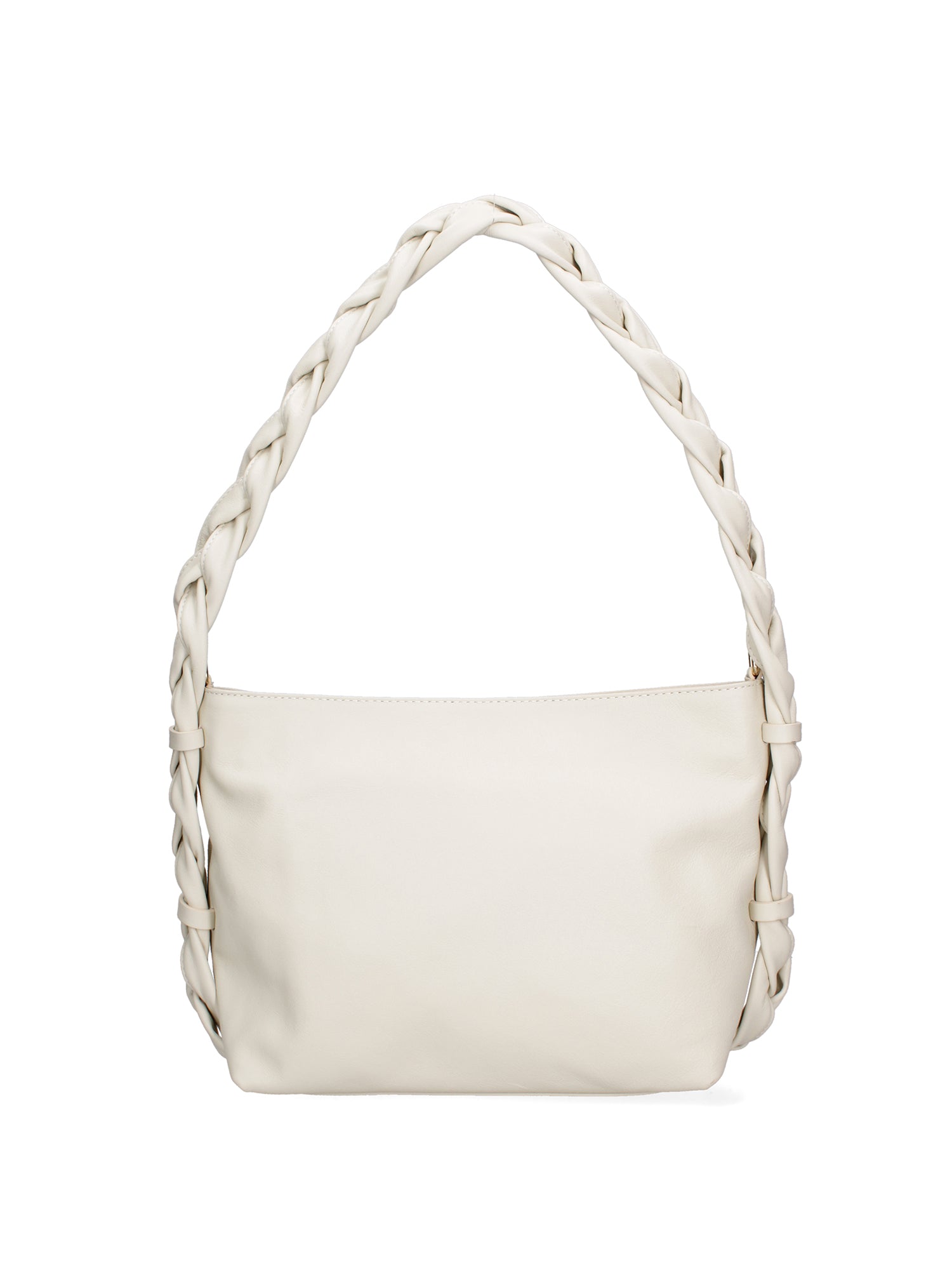 Isara Borsa a spalla da donna Vera pelle 07170-S37 LATTE Gave Lux
