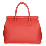 Aleria Borsa a mano da donna Vera pelle 8005-D35 PAPAYA Gave Lux