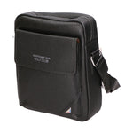Borsa a tracolla uomo 100% pelle PU PCL3027-BLACK Northampton Polo Club