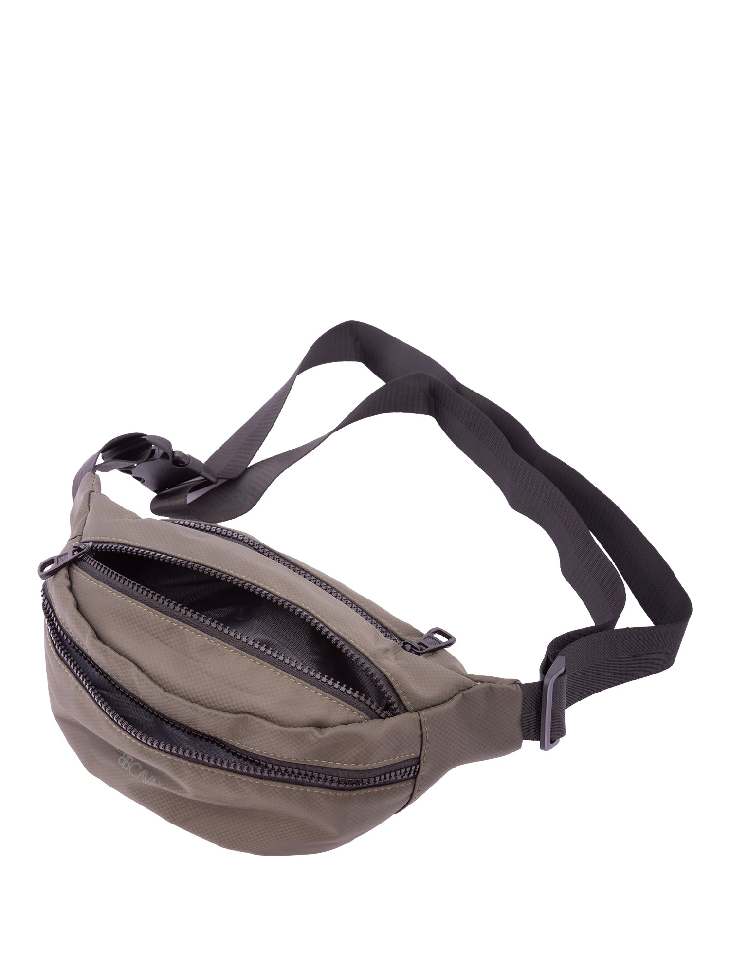 Marsupio da uomo in poliestere Casual BC1408-VERDE B Cavalli