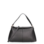 Borsa a spalla da donna Vera pelle 07154-D28 NERO Roberta Rossi