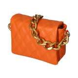 Adriana Borsa a mano da donna Vera pelle 04539-S29 ARANCIONE Gave Lux