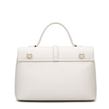 Borsa a mano da donna 100% pelle vegana PU 755-2PT-BEIGE Diana&co