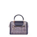 Borsa a bauletto da donna Ecopelle BC1371-BLU B Cavalli