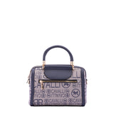 Borsa a bauletto da donna Ecopelle BC1371-BLU B Cavalli
