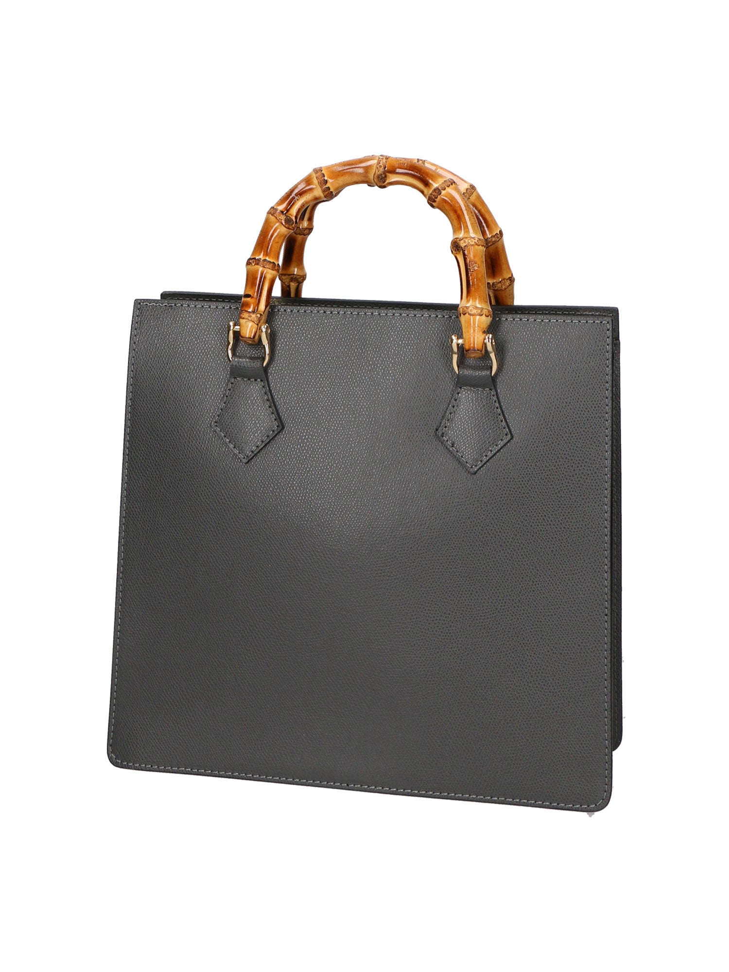 Lorenza Borsa a mano da donna Vera pelle 06524-P624 GRIGIO Gave Lux
