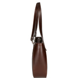 Eva Borsa a spalla da donna Vera pelle 9024-TMORO DARK BROWN Gave Lux