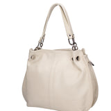 Ereba Borsa a mano da donna Made in Italy 100% pelle 3305-S37 LATTE Gave Lux