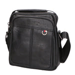 Borsa a tracolla uomo 100% pelle PU PCL3056-BLACK Northampton Polo Club