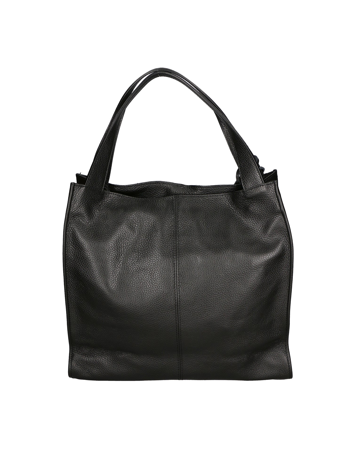 Aelia Borsa a spalla da donna Vera pelle 3312-D28 NERO BLACK Gave Lux