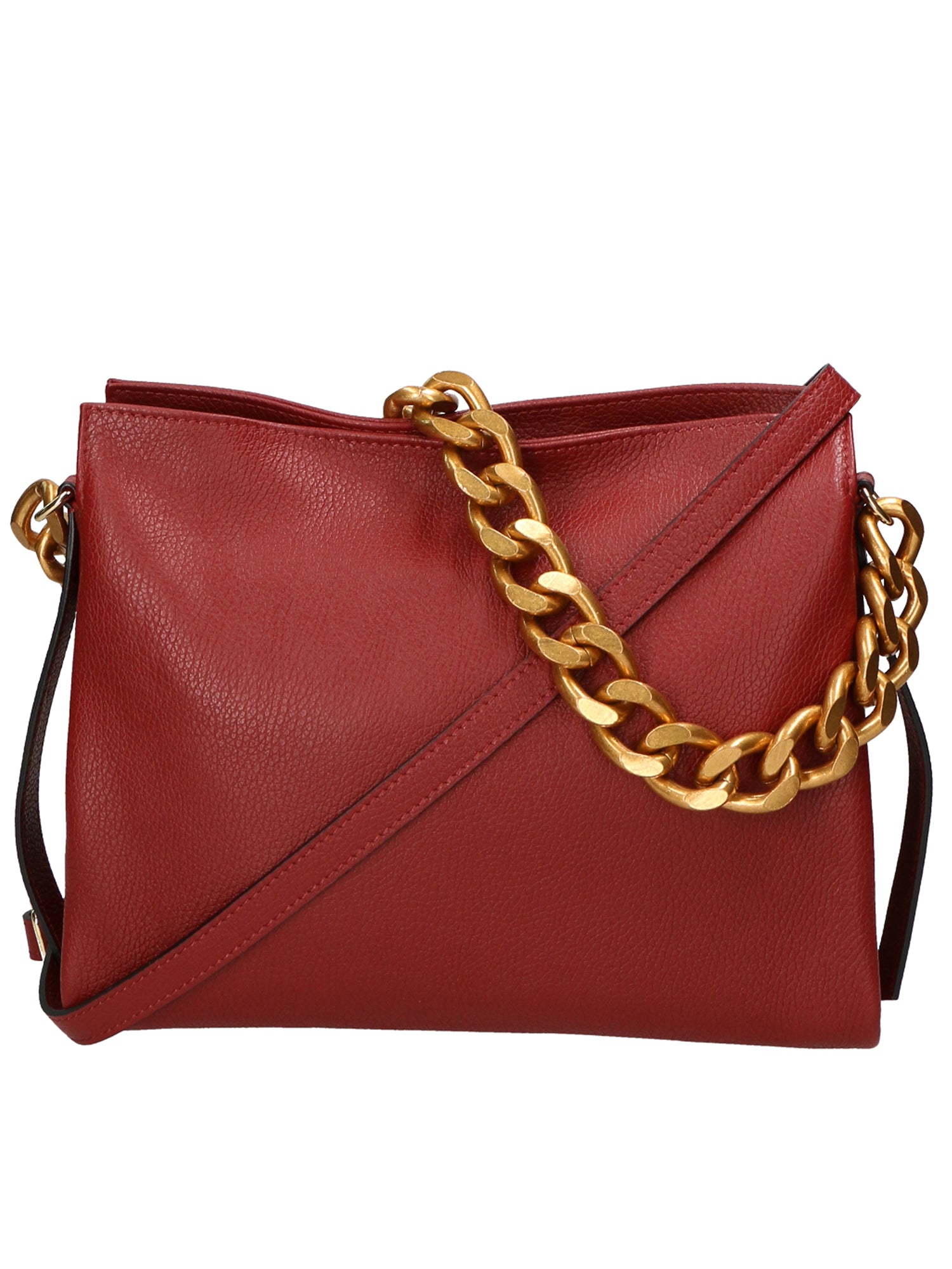 Annalou Borsa a spalla da donna Vera pelle 05417-D10 RUBINO Gave Lux