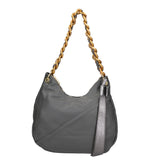 Artemisia Borsa a spalla da donna Vera pelle 05462-S41 CIELO L020 FERRO Gave Lux