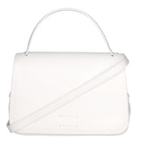 Lucia Borsa a mano da donna 100% pelle 04514-L101 BIANCO Gave Lux