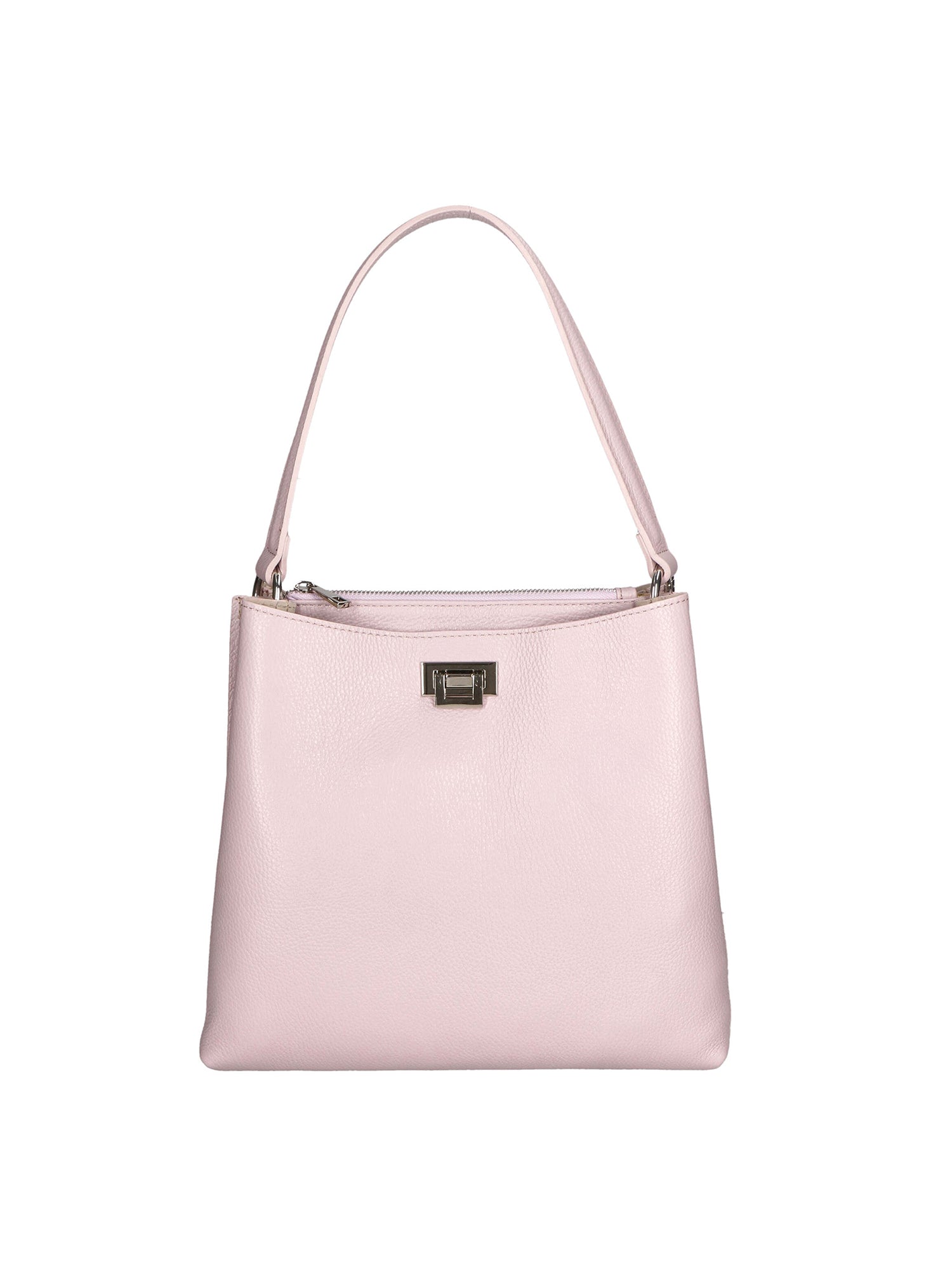 Adelasia Borsa a mano da donna 100% pelle 04495-D56 PINK Gave Lux