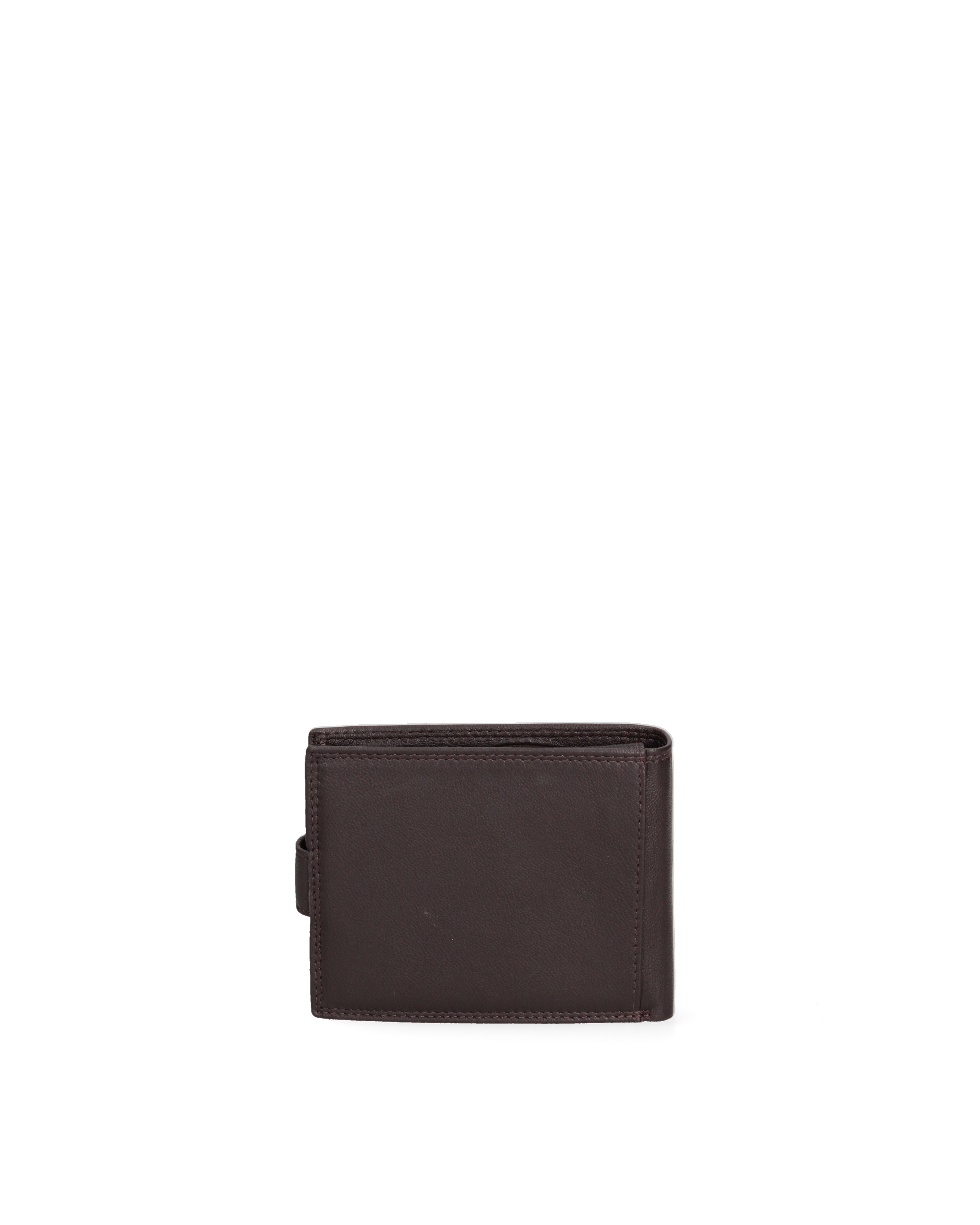 Portafoglio uomo in vera pelle Casual K35358P032-T.MORO Solo Soprani