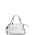 Solara Borsa a spalla da donna Vera pelle 06091 LM-L001 ARGENTO Gave Lux