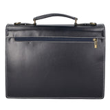Ivo 7003-BLU Borsa da lavoro unisex in vera pelle Gave Lux