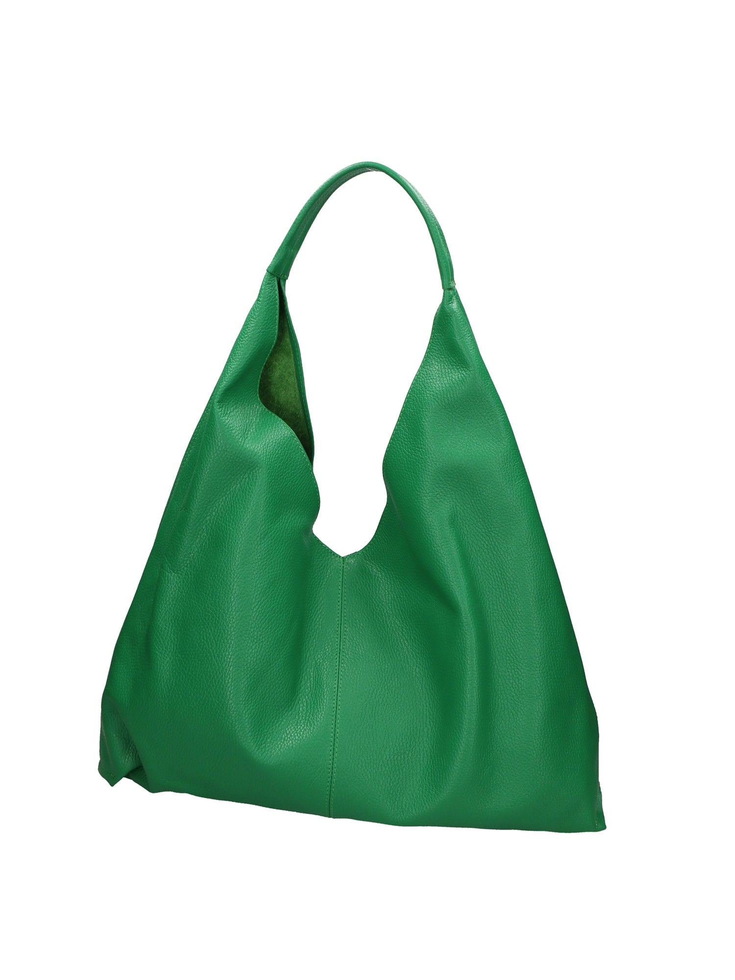 Ginger Borsa a spalla da donna Vera pelle 05788-D47 VERDE MELA Gave Lux