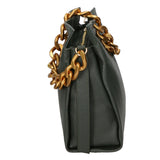 Annalou Borsa a spalla da donna Vera pelle 05417-D14 VERDE SCURO Gave Lux