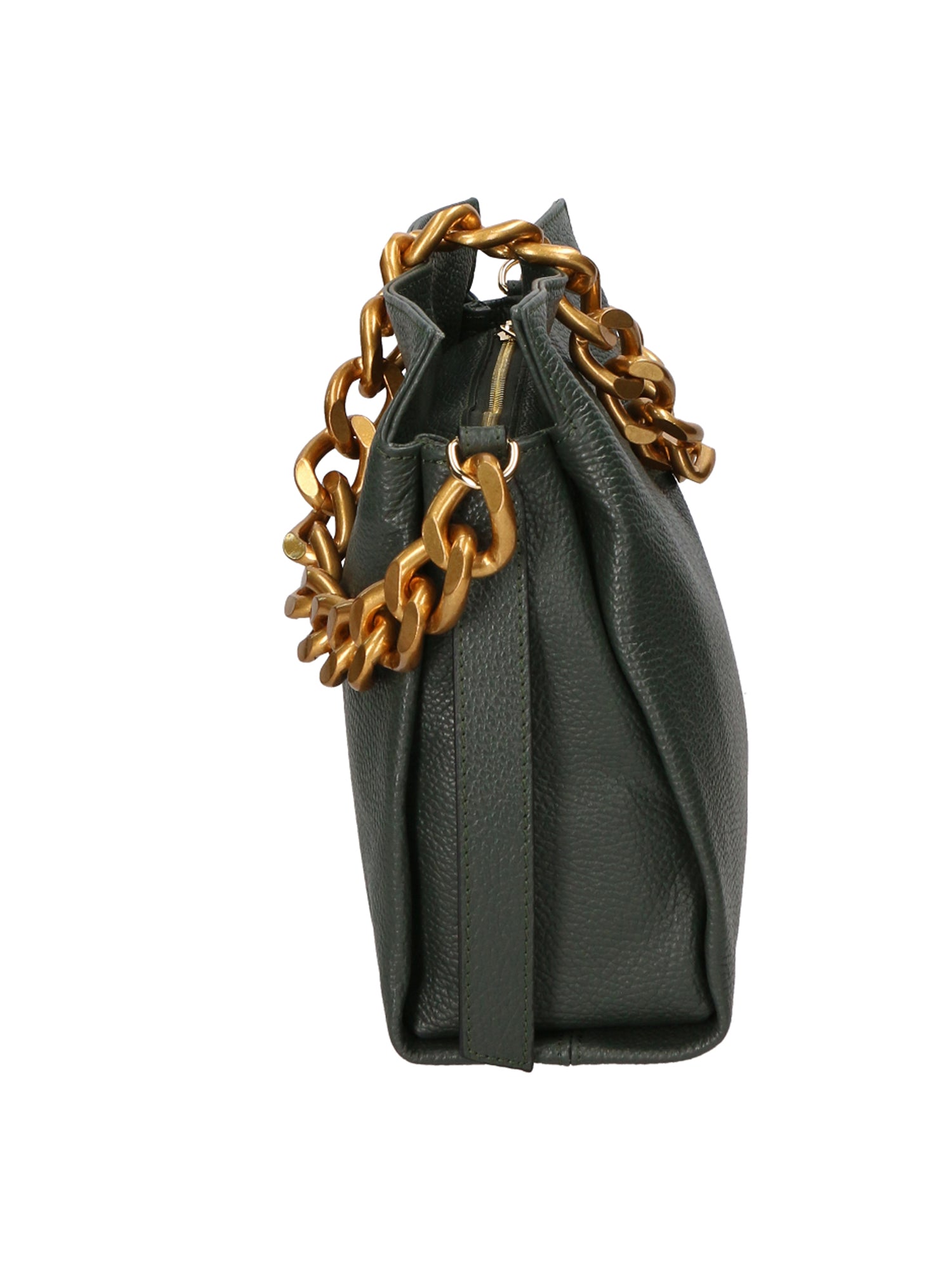Annalou Borsa a spalla da donna Vera pelle 05417-D14 VERDE SCURO Gave Lux