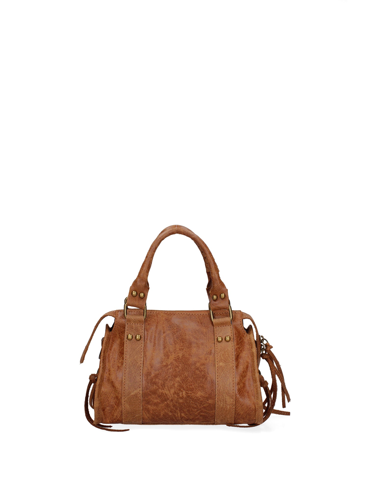 Erisia Borsa a spalla da donna Vera pelle 06091-041 MARRONE Gave Lux
