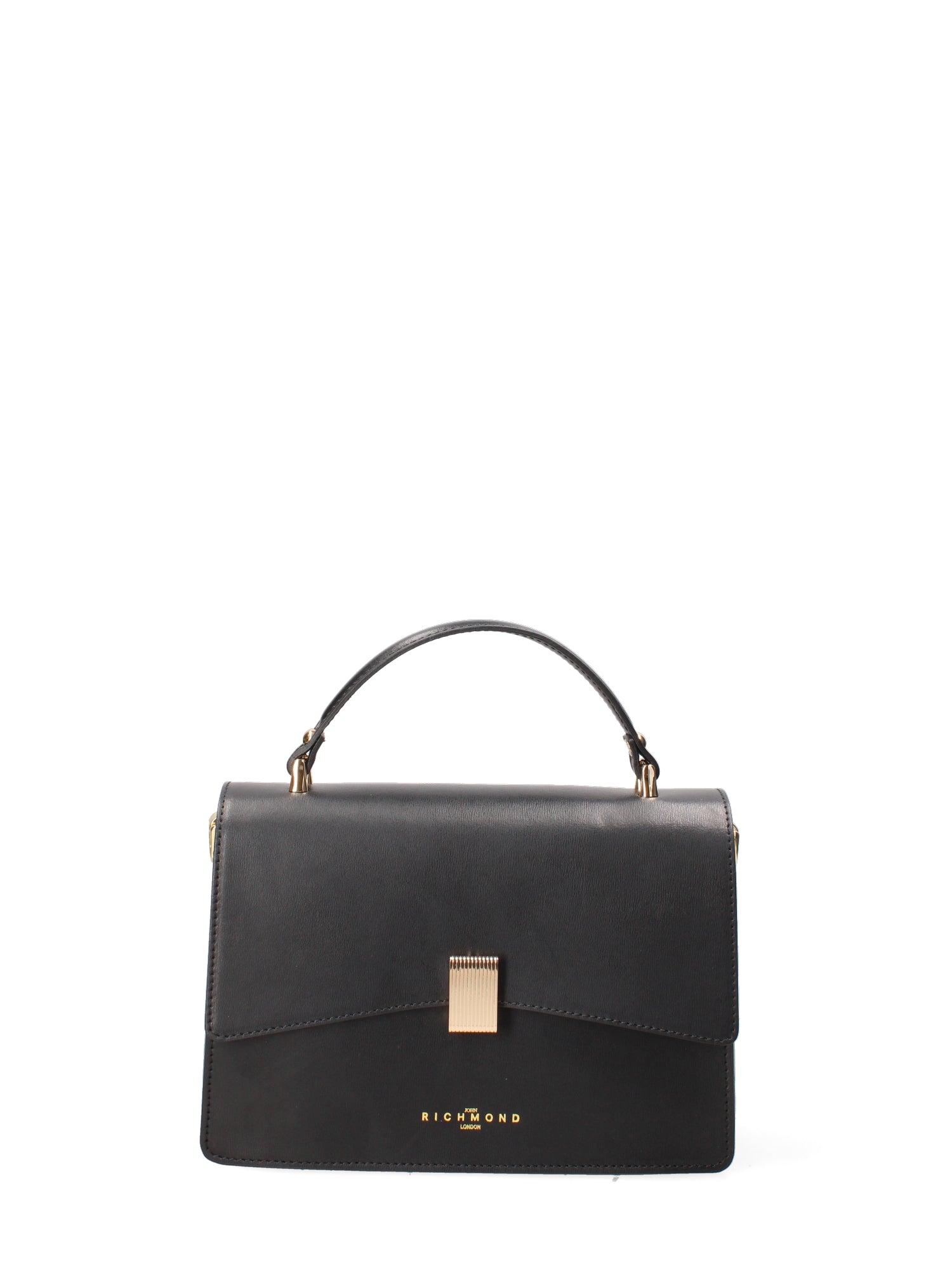 Borsa a tracolla da donna Vera pelle JR-W-1103BX-BLACK-GOLD John Richmond